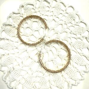 Kendra Scott 3” Gold Hoop Earrings